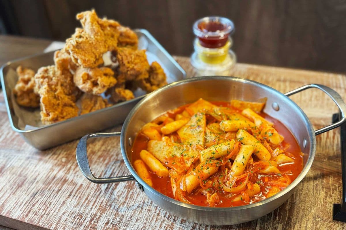 [B] Tteokbokki + Original Fried Chicken