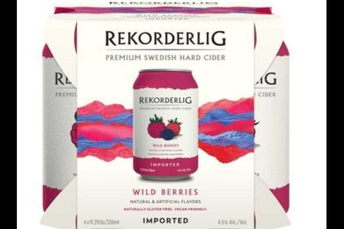 REKORDERLIG WILD BERRIES HARD CIDER 4*355ML (1 x 355ML)