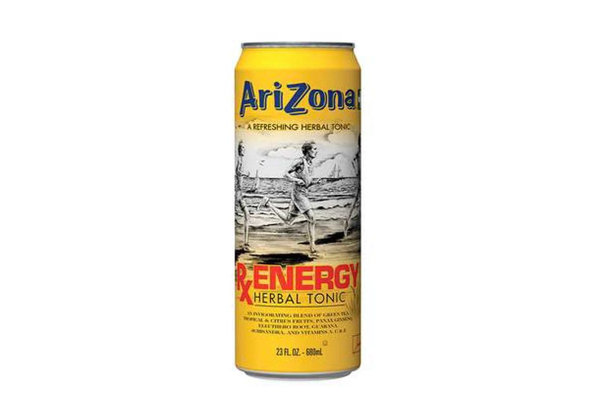 Arizona Rx Energy Drink, Herbal Tonic (650 ml)