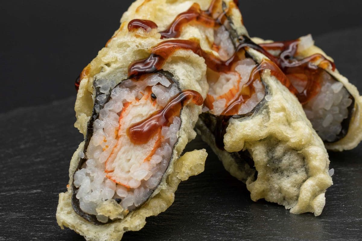 158. Deep-Fried Crab Meat Roll (6 pcs)