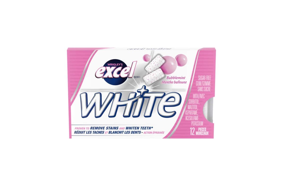 Excel White Bubblemint