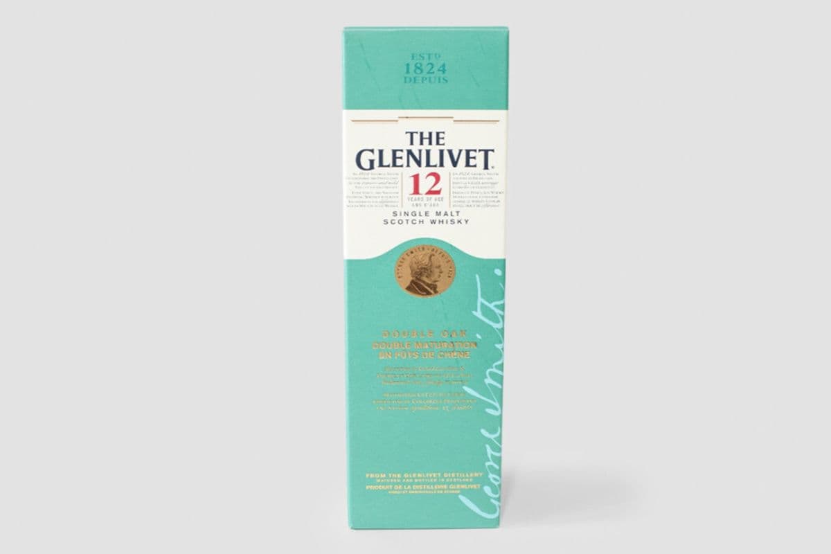 Glenlivet 12 Year Old Single Malt Scotch Whisky (1 x 750 ml)