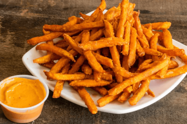 Sweet Potato Fries with Chipotle Mayo
