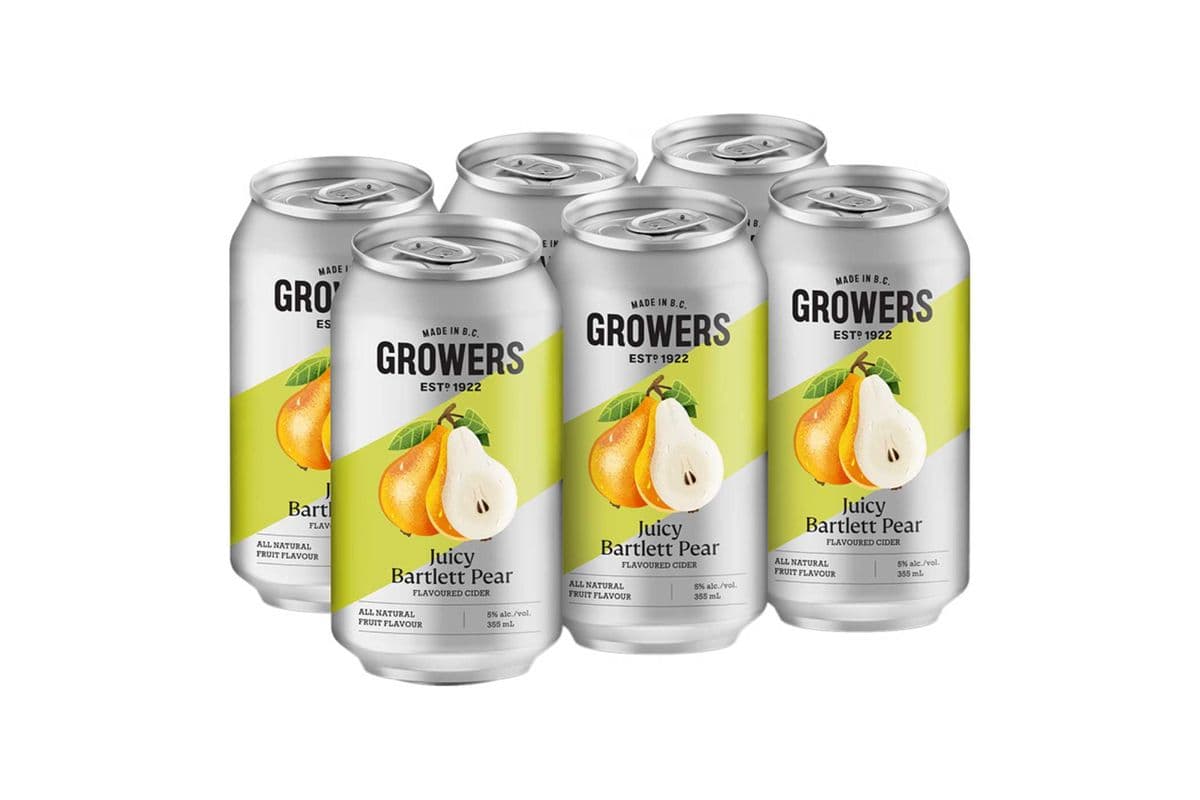 Growers Pear Cider (6 x 355 ml)