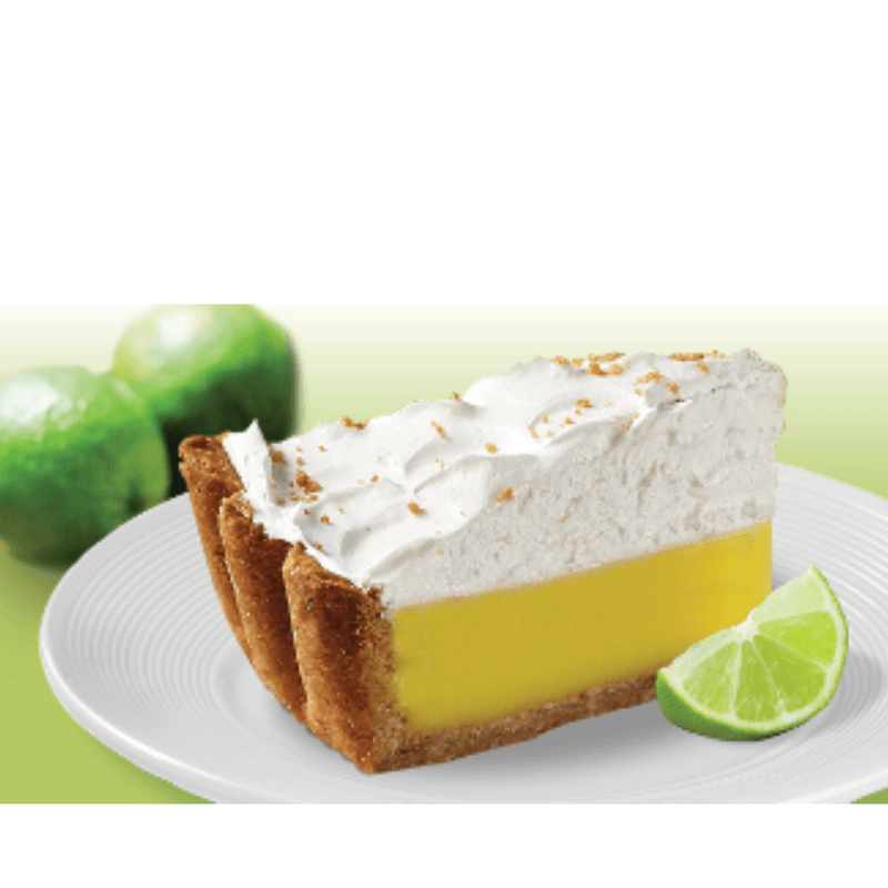 Tarte à la lime / Key lime pie