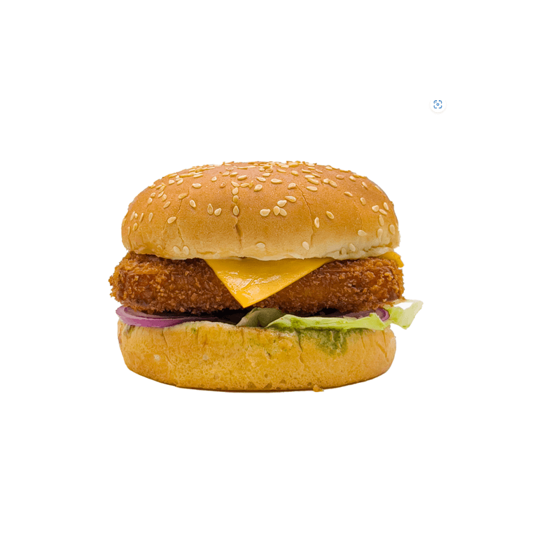 Crispy Paneer burger