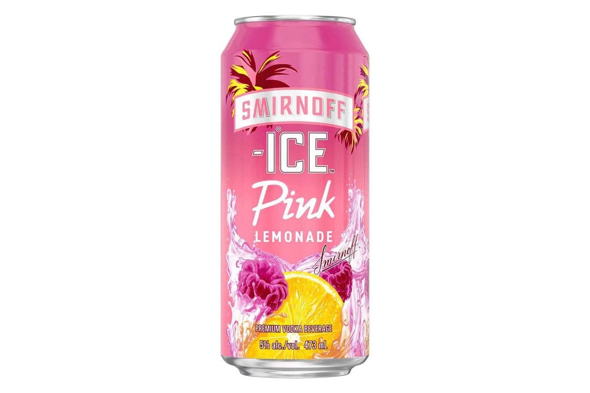 Smirnoff Ice Pink Lemonade 473ml (1 x 473ml)