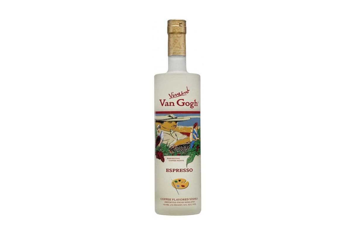 Vincent Van Gogh Espresso Vodka-750ml (1 x 750ml)