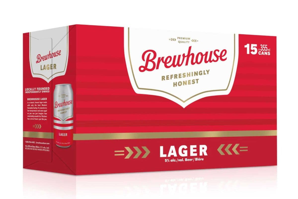 Brewhouse Lager (15-Pack) (15 x 355ML CAN)