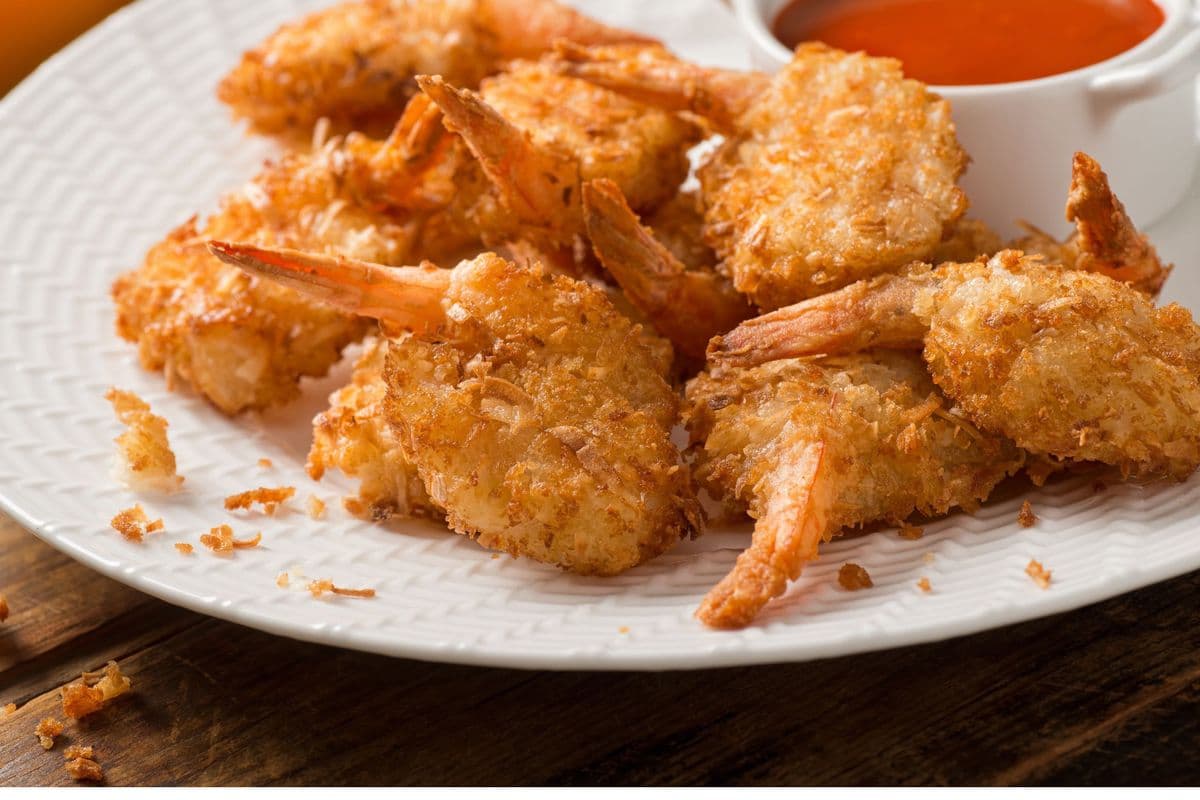 6. Coconut Prawn(กุ้งทอดมะพร้าว)