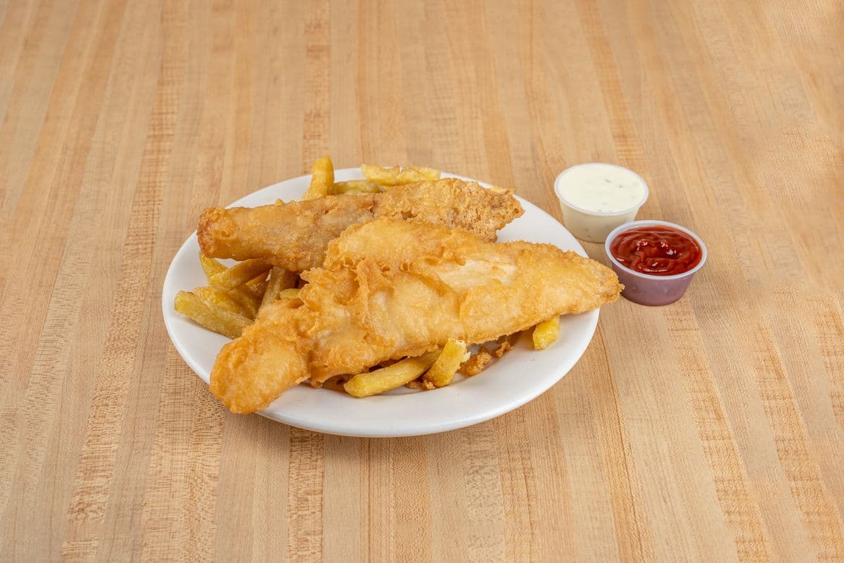 Haddock (6 oz) and Chips