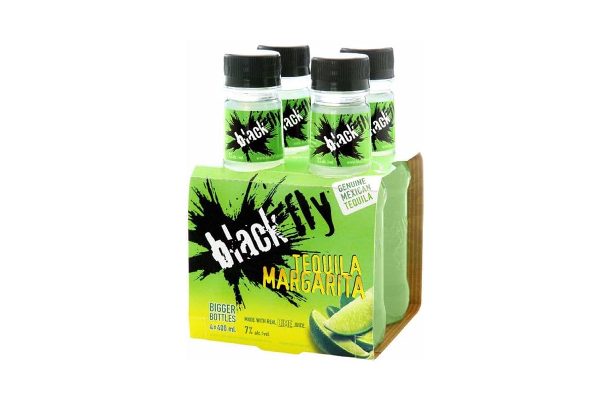 140088. BLACK FLY TEQUILA MARGARITA (4 x 400ML (BOTTLES))