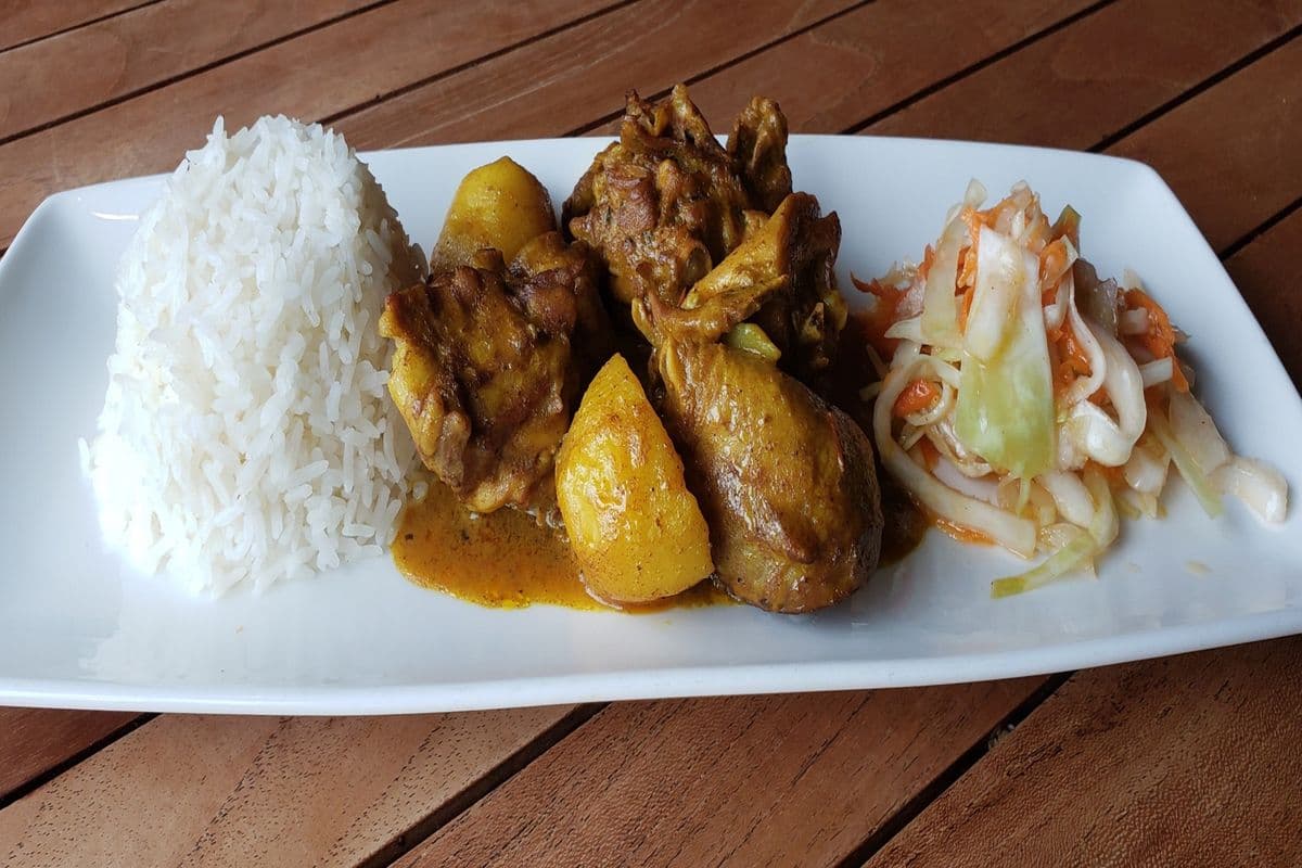 Curry Chicken Dinner