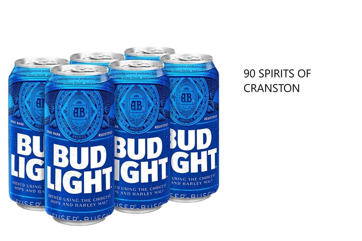 BUD LIGHT 6 CANS (1 x 6x355ML)