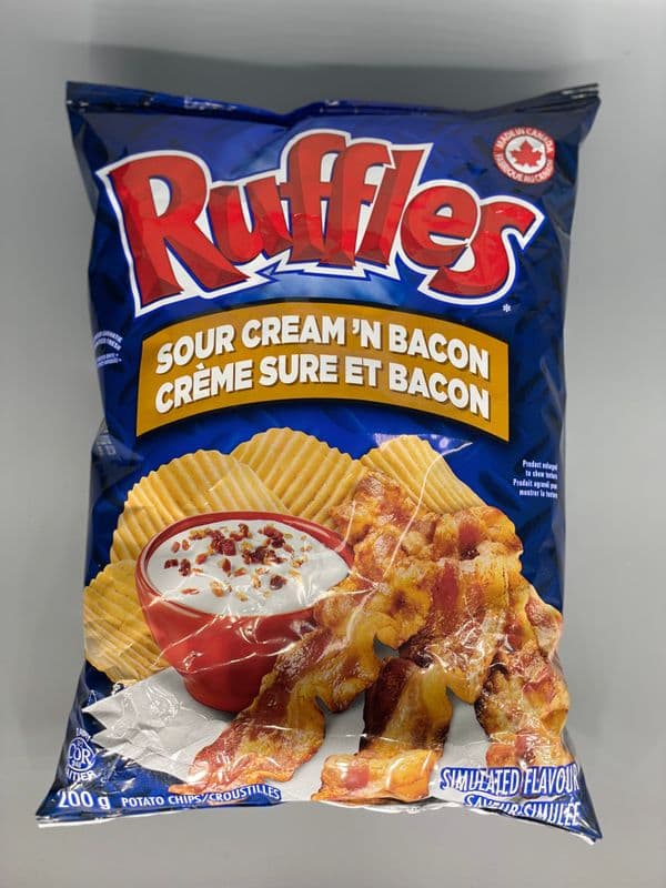 Ruffle Sour Cream n Bacon (200 g)