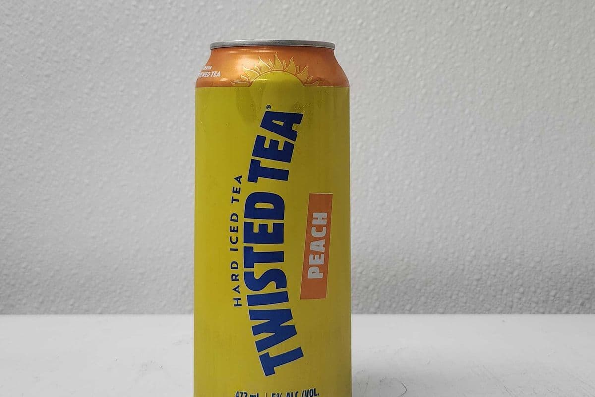 Twisted Tea Peach (1 x 473 ml Tall Can)