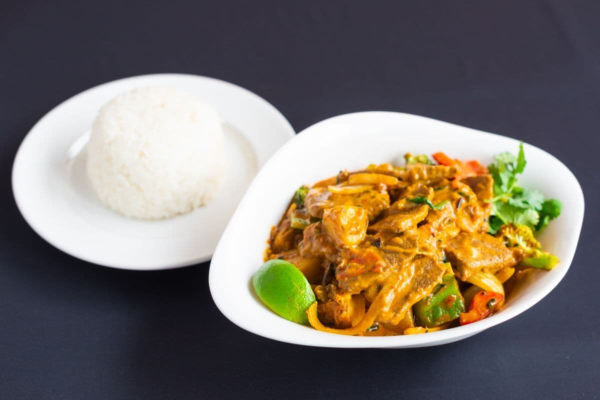Malai Curry Vegetables with Tofu