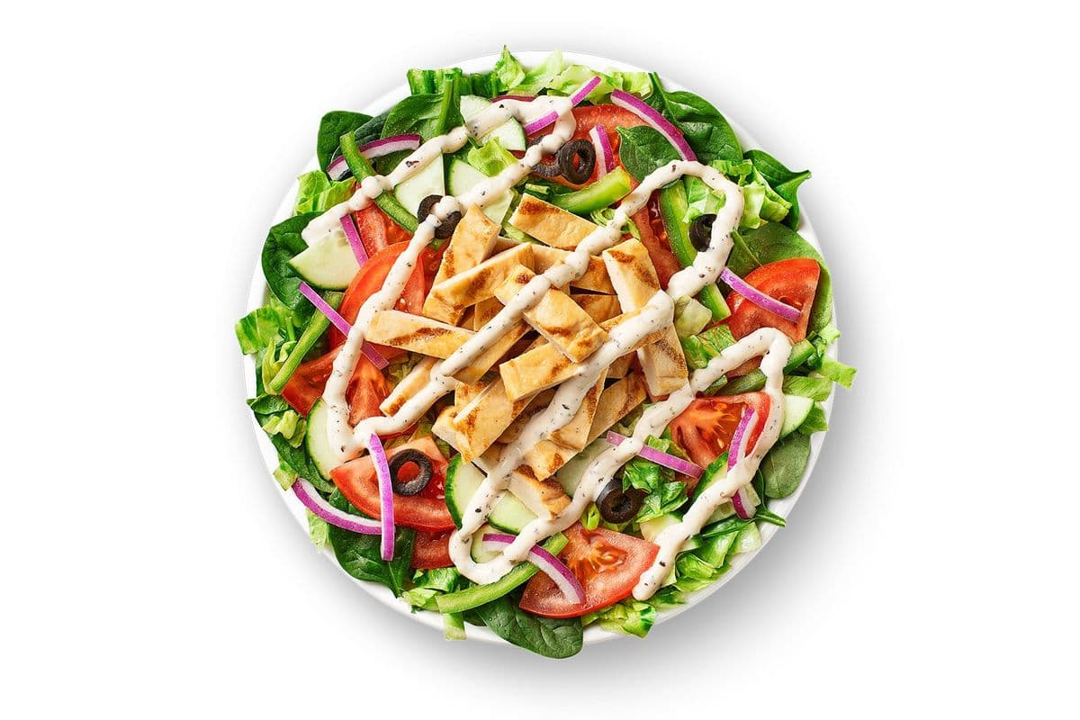 Poulet grillé (Salade)