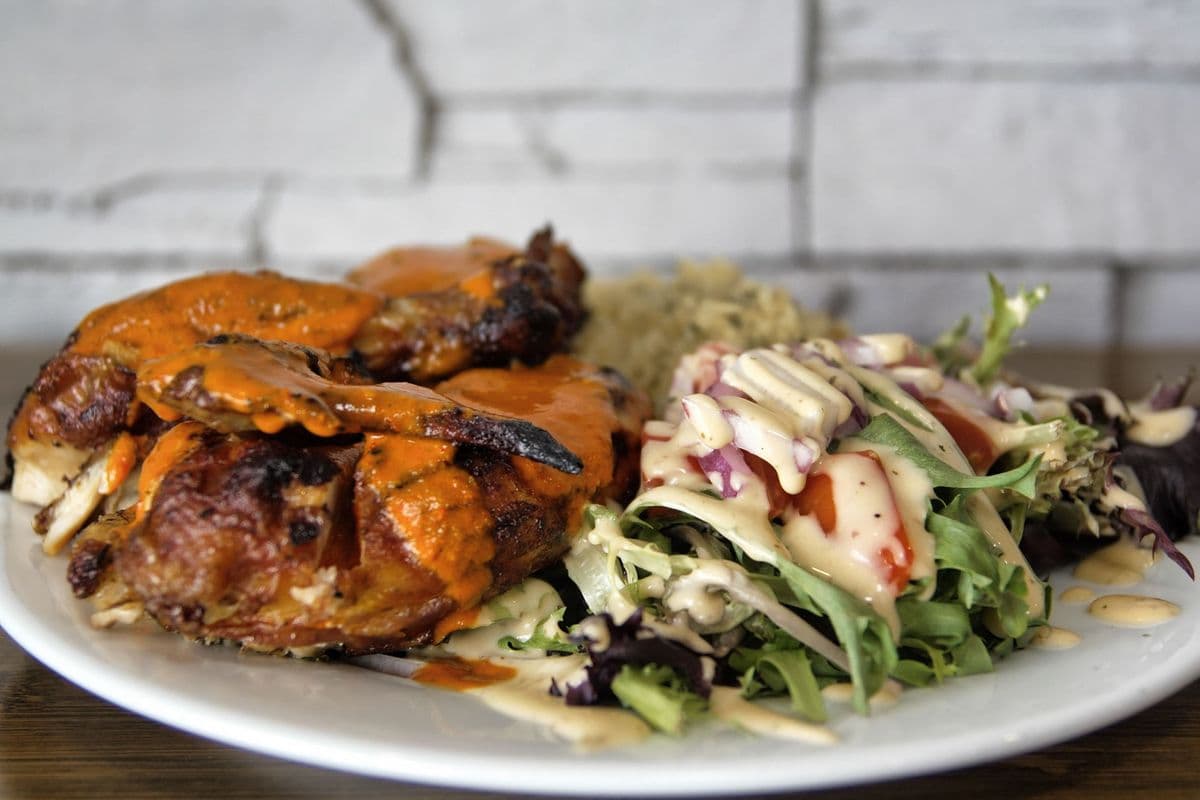 Meio frango (1/2 poulet)