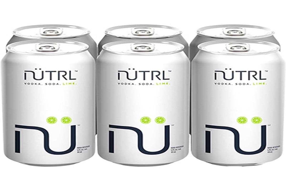 Nutrl Vodka Soda Lime Cans (6 x 12 oz)