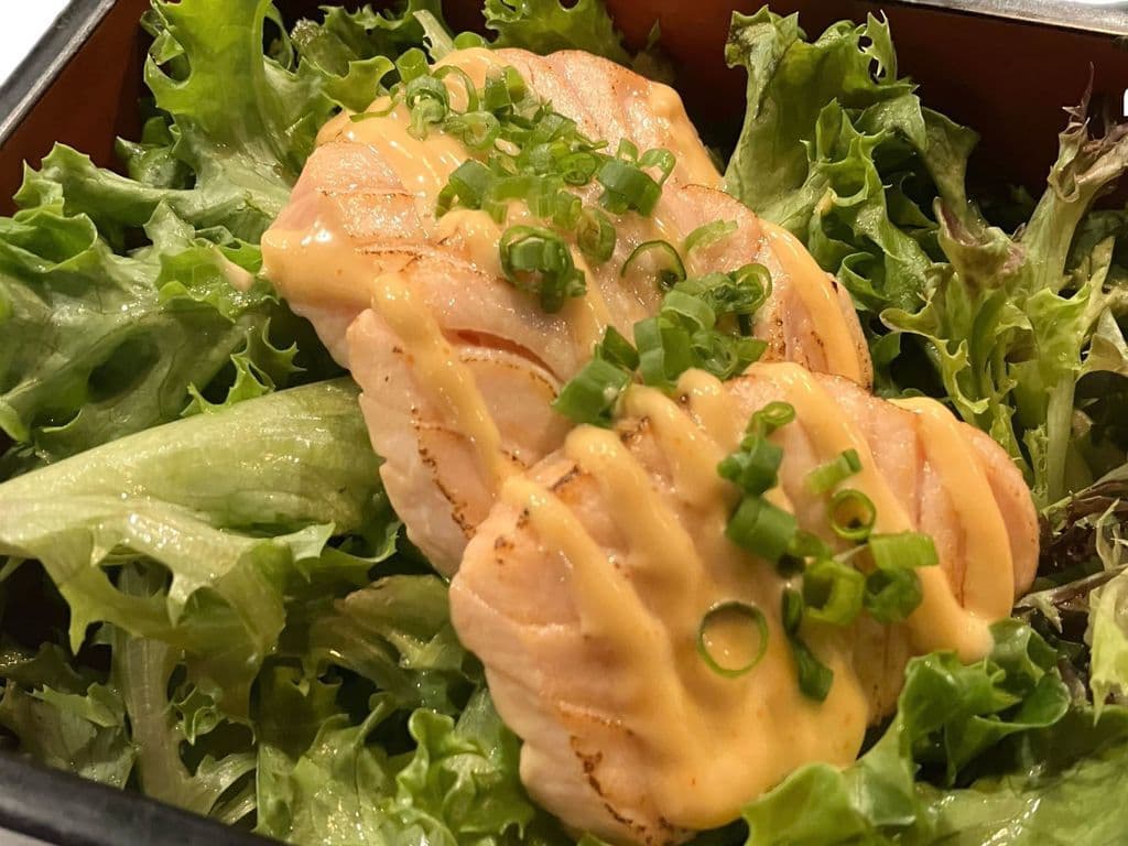 Seared Salmon Sashimi (3pcs)