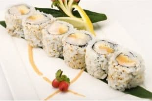H19. Spicy Scallop Maki (6 pcs)