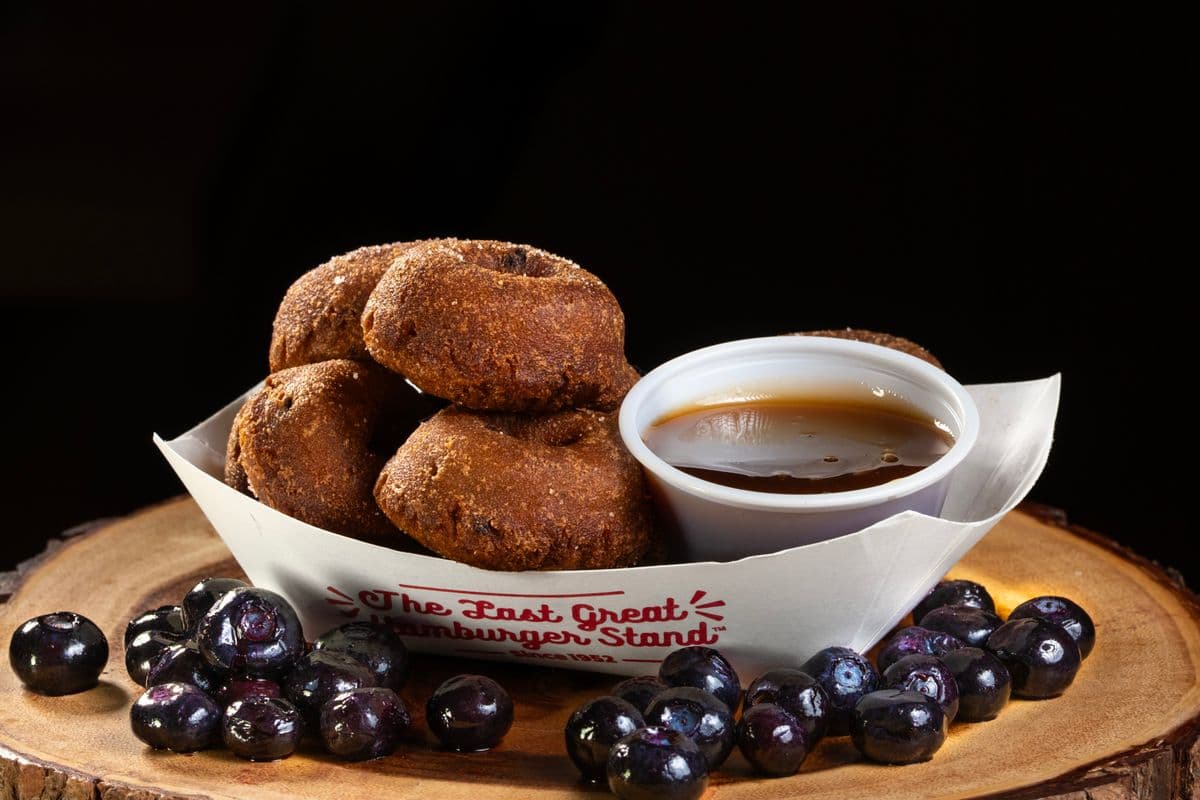 Blueberry Mini Donuts (10pcs)