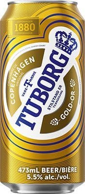 Tuborg Brewery Gold Pilsner, 473 ml