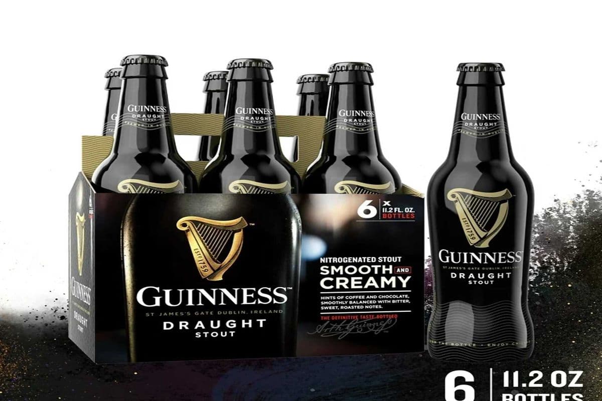 GUINNESS DRAUGHT (BOTTLES) 6-PACK (6 x 330ML)
