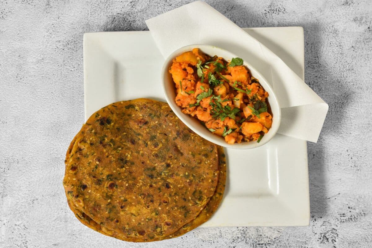 Sukibhaji Thepla