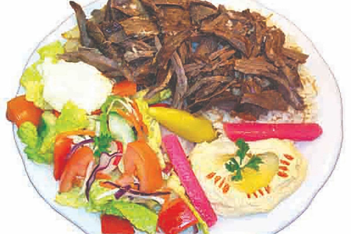 Assiette Shawarma