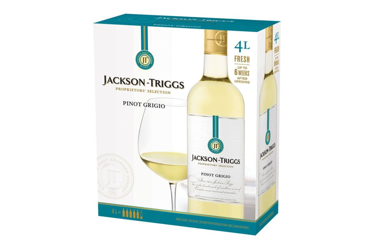 Jackson-Triggs PS Pinot Grigio (4L) (1 x 4 LTR)