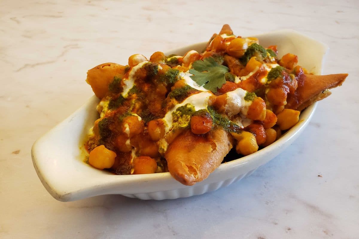 Samosa Chaat