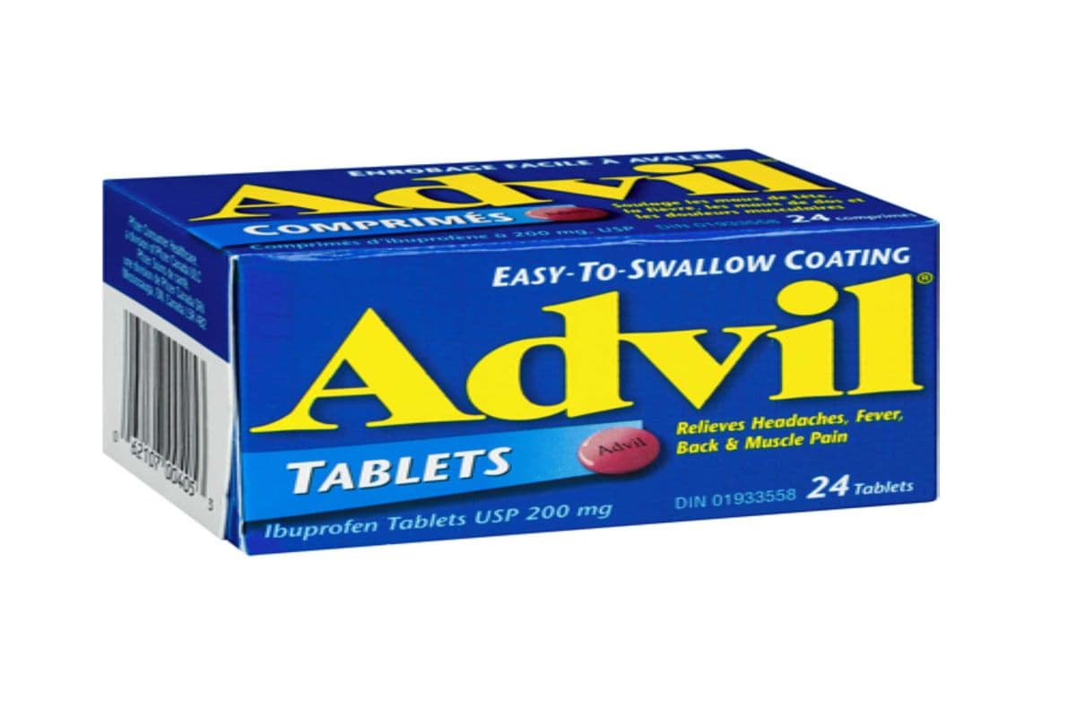 Advil Ibuprofen 200 mg 24 Tablets