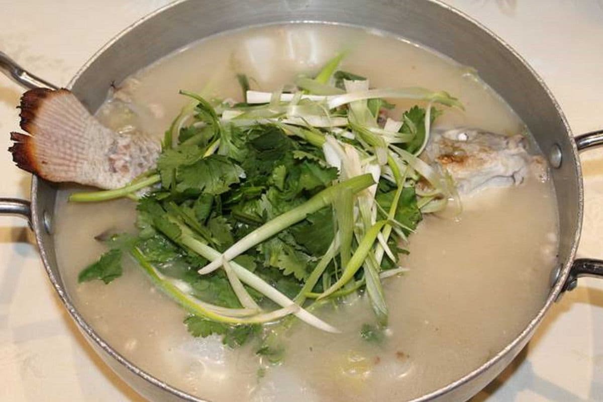 潮式立鱼煲Tilapia in soup