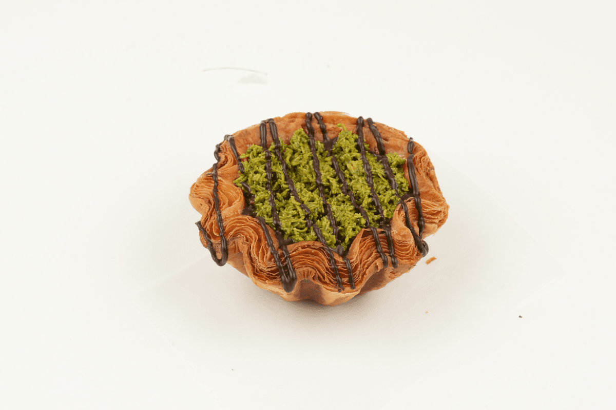 Dubai Chocolate Croissant Tart