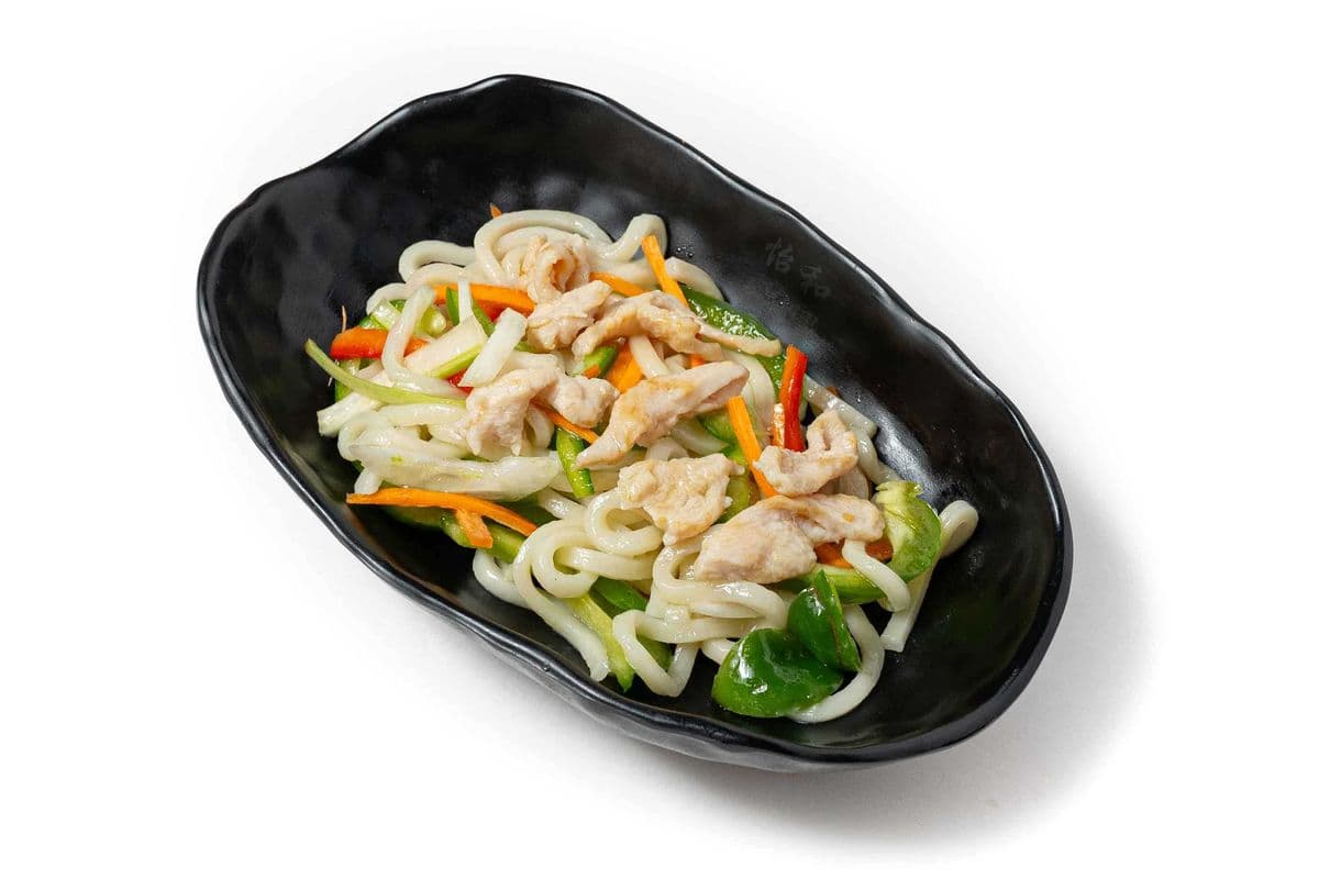 Chicken Fried Udon