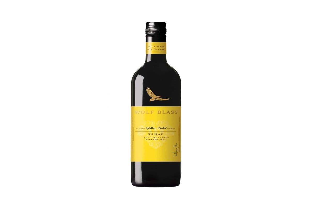 506691. WOLF BLASS YELLOW LABEL SHIRAZ (1 x 750ML)