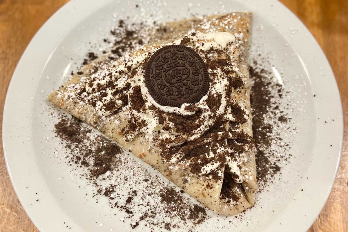 Oreo Espresso Crepe