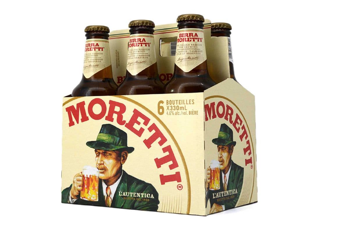 Birra Moretti (6 x 330 ml Bottles)