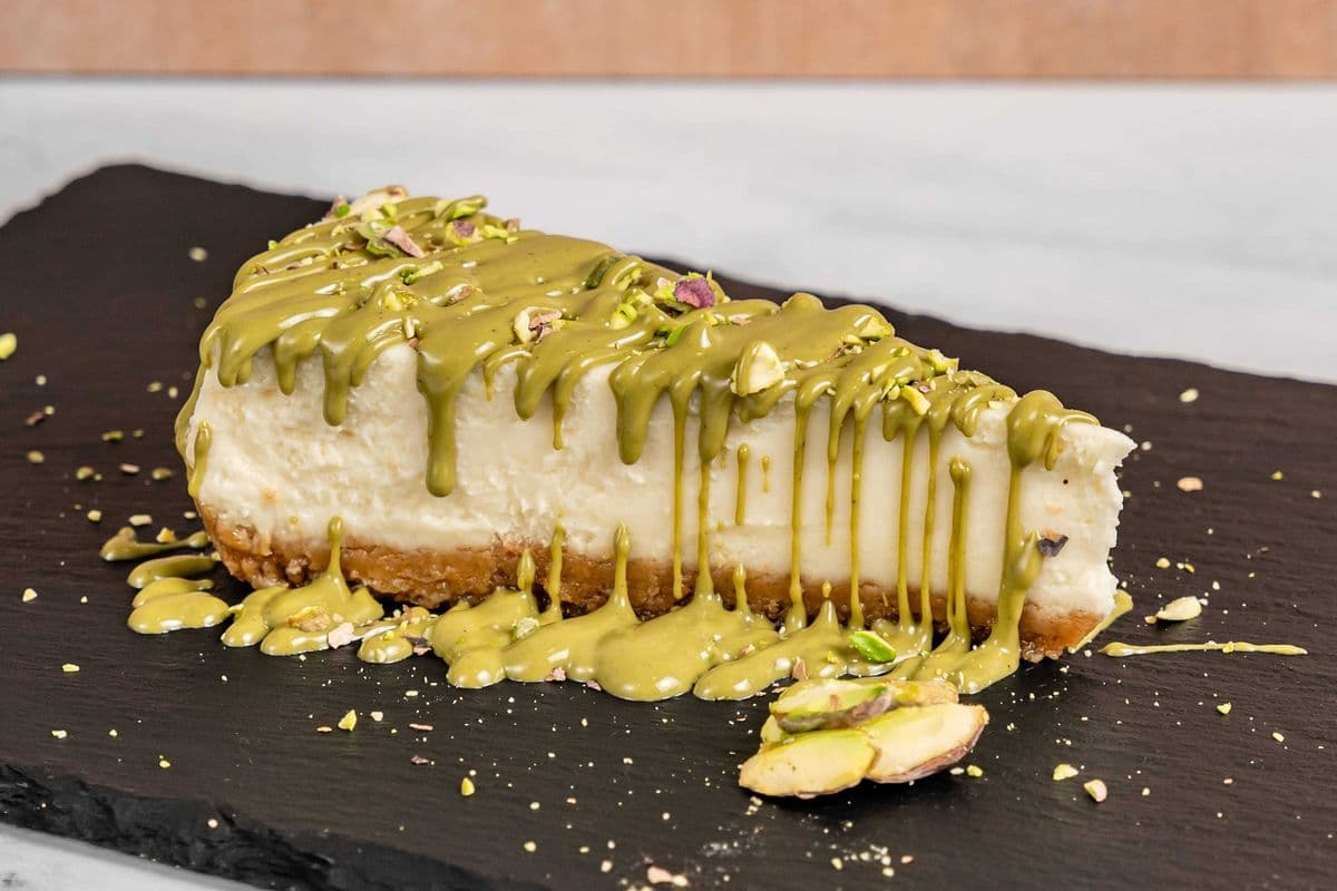 Cheese cake au pistache
