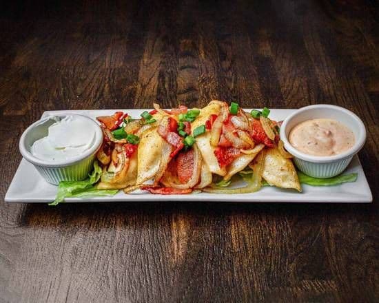 Fully Loaded Perogies (Good Eats)