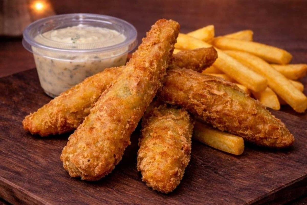 Fish & Chips ( 4 Pices ) (( 4 Pices ))