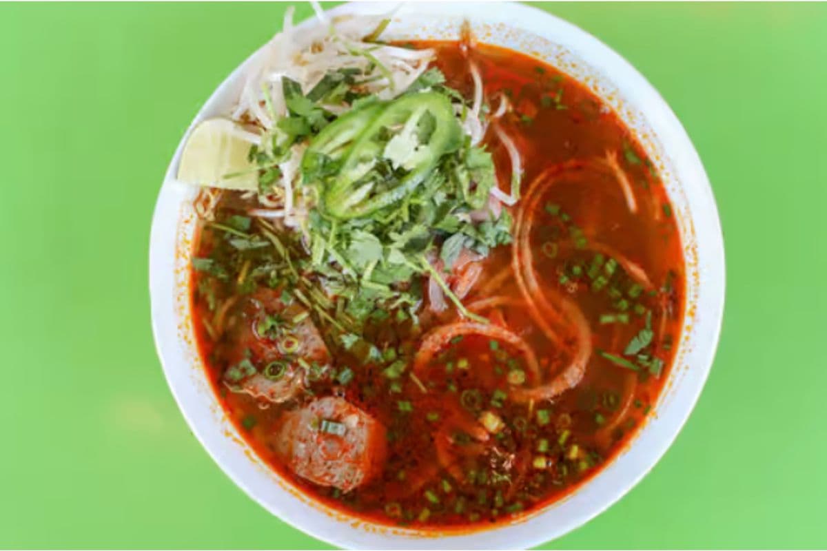 23. Spicy Beef Lemongrass Soup