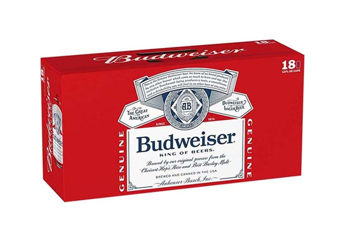 Budweiser (18 x 355 ml)