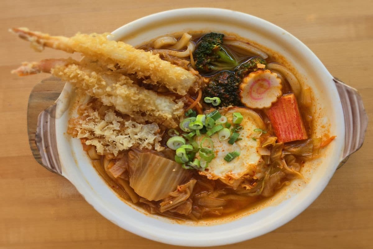 Kimchi Nabe Udon