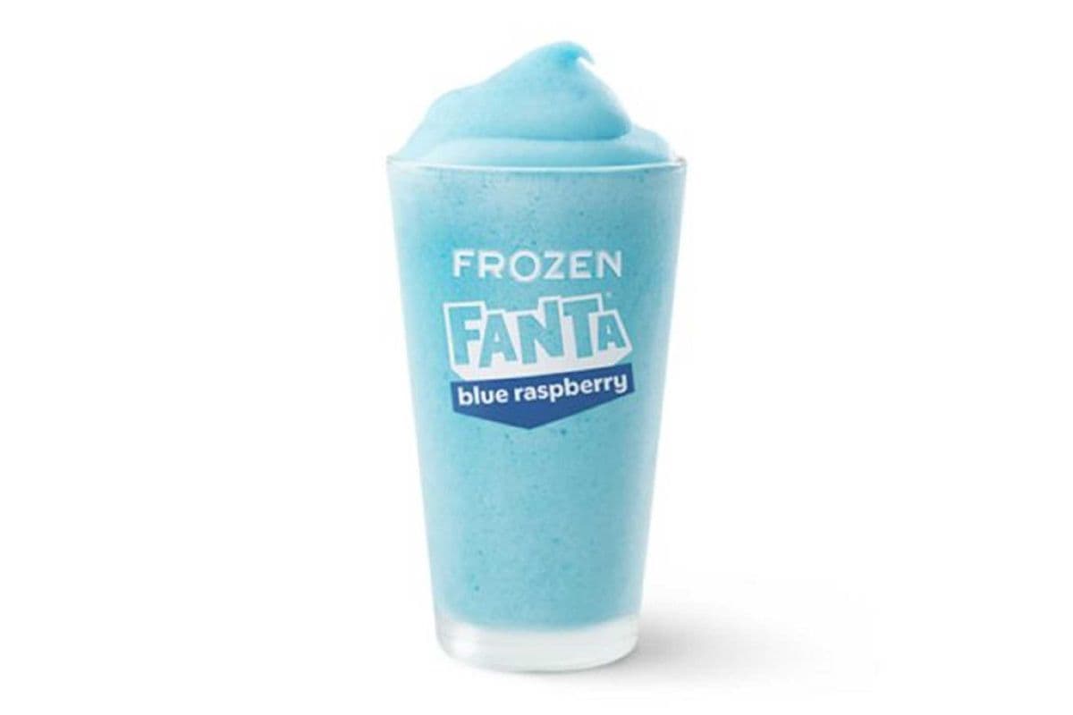 Fanta Blue Raspberry Large Size Slush (24 Oz)