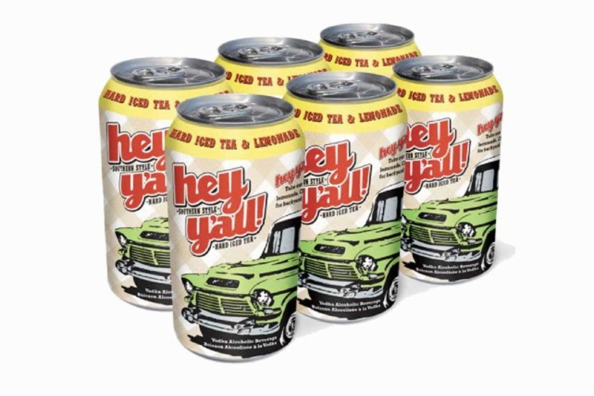 Hey y all Hard Iced tea & Lemonade (6x341 ML) (1 x 341 ML)