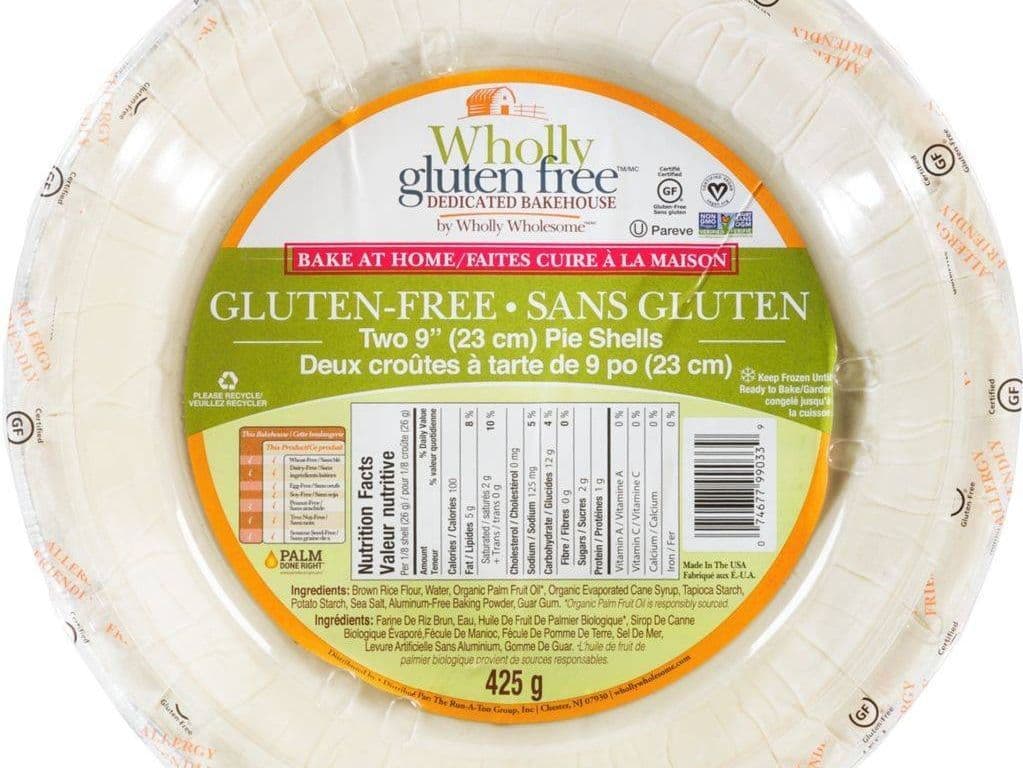 WHOLLY GLUTEN FREE GF PIE SHEETS 9" 425G