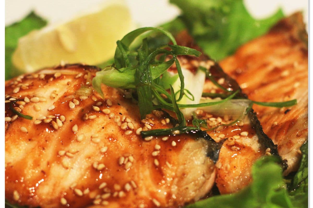 Teriyaki Salmon 照晓三文鱼